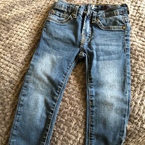 Toddler boy blue skinny jeans